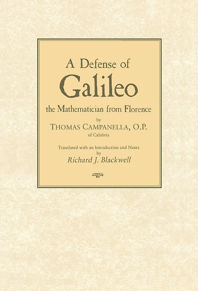 Defense of Galileo: The Mathematician from Florence