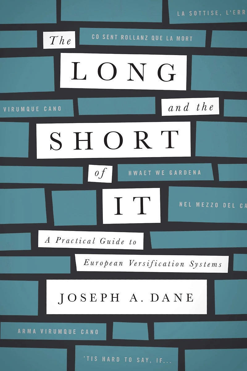 the Long and Short of It: A Practical Guide to European Versification Systems