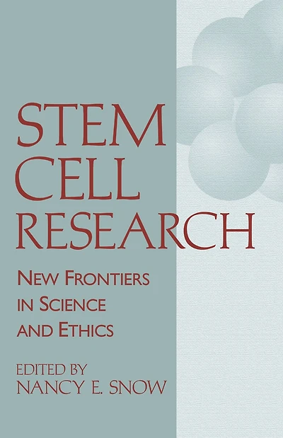 Stem Cell Research: New Frontiers Science and Ethics
