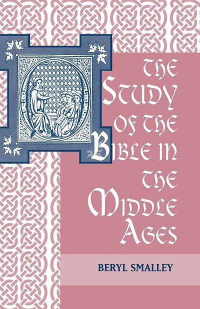 the Study of Bible Middle Ages