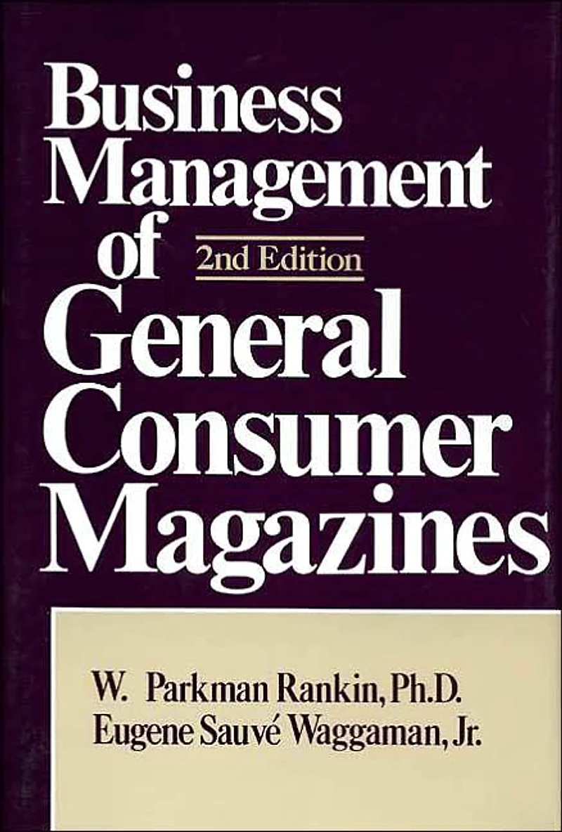 Business Management of General Consumer Magazines