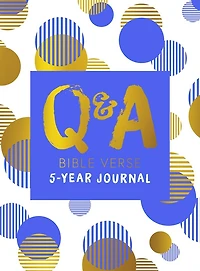 Q & A Bible Verse 5-Year Journal Blue Edition