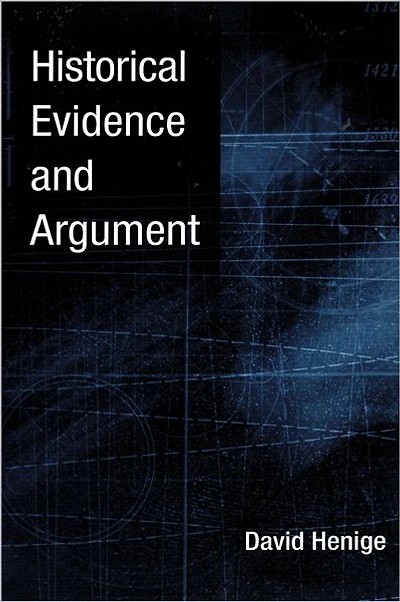 Historical Evidence and Argument