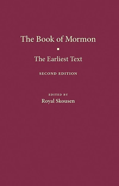 The Book of Mormon: The Earliest Text