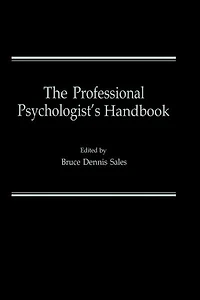 The Professional Psychologist's Handbook