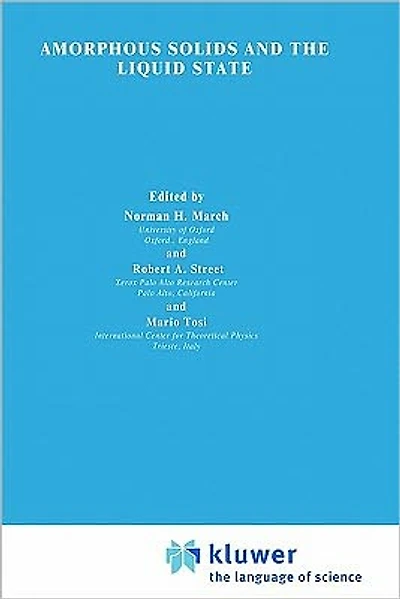 Amorphous Solids and the Liquid State
