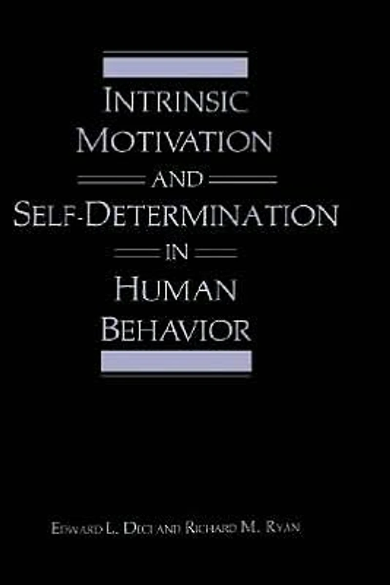 Intrinsic Motivation and Self-Determination Human Behavior