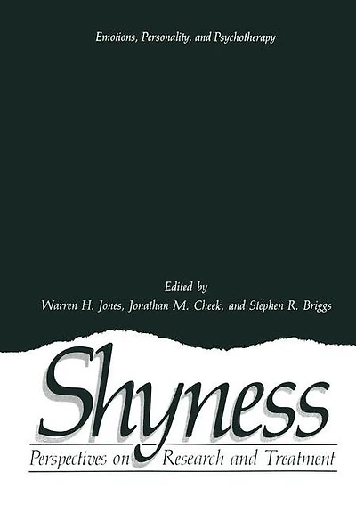 Shyness: Perspectives on Research and Treatment