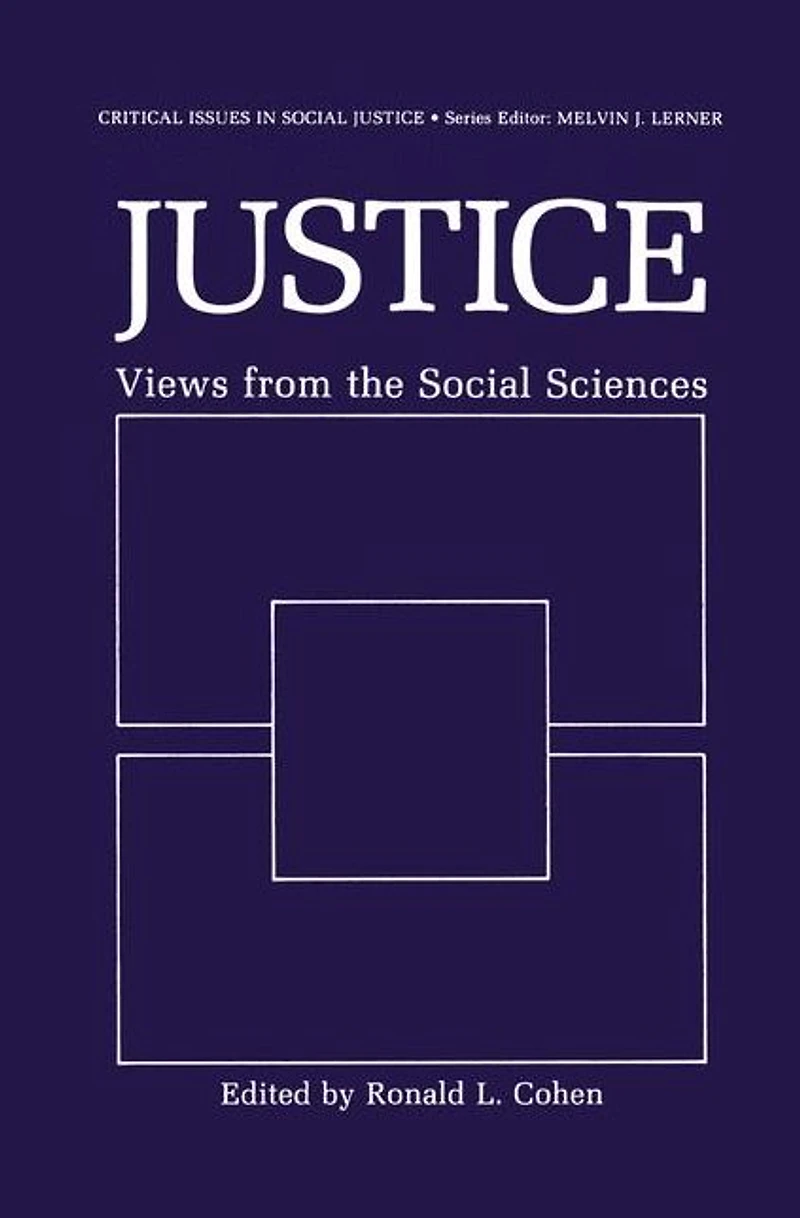 Justice: Views from the Social Sciences