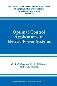 Optimal Control Applications Electric Power Systems