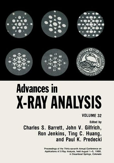 Advances X-Ray Analysis: Volume 32
