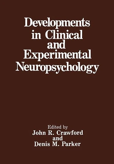 Developments Clinical and Experimental Neuropsychology