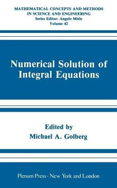 Numerical Solution of Integral Equations