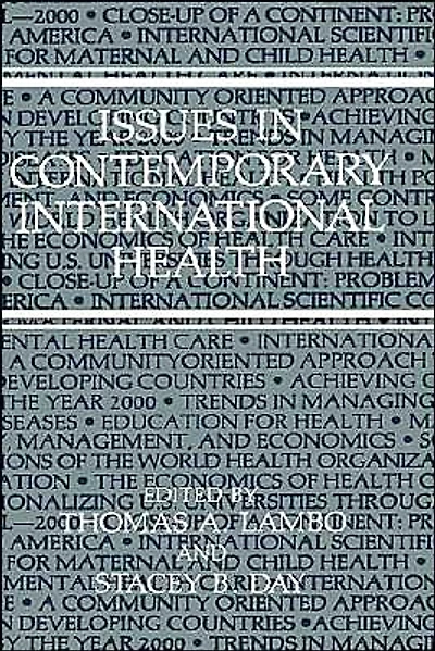 Issues Contemporary International Health