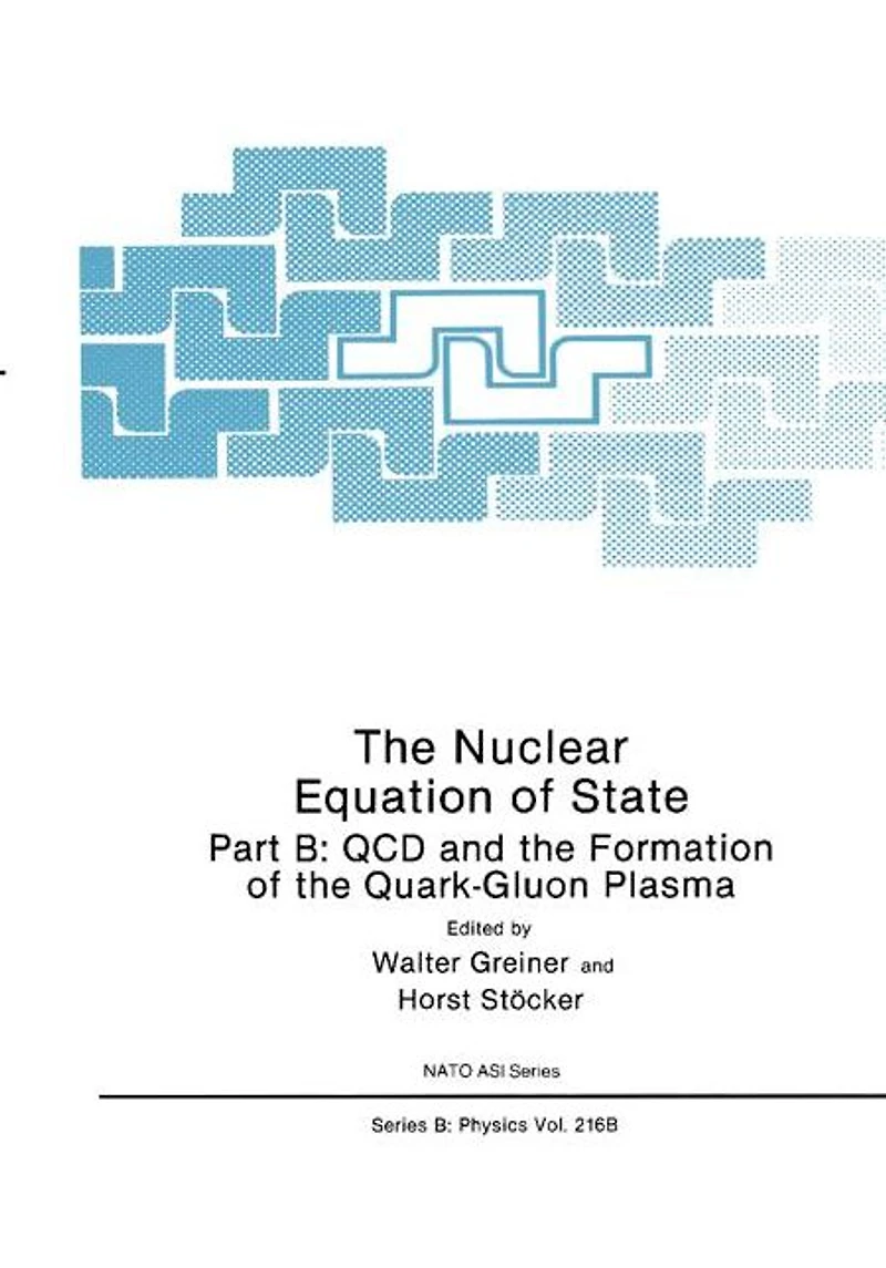 The Nuclear Equation of State: Part B: QCD and the Formation of the Quark-Gluon Plasma