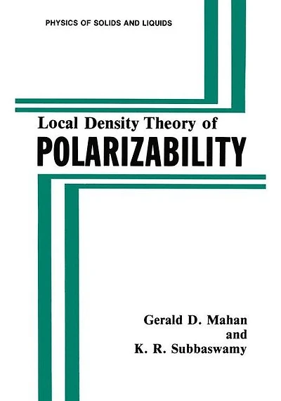 Local Density Theory of Polarizability