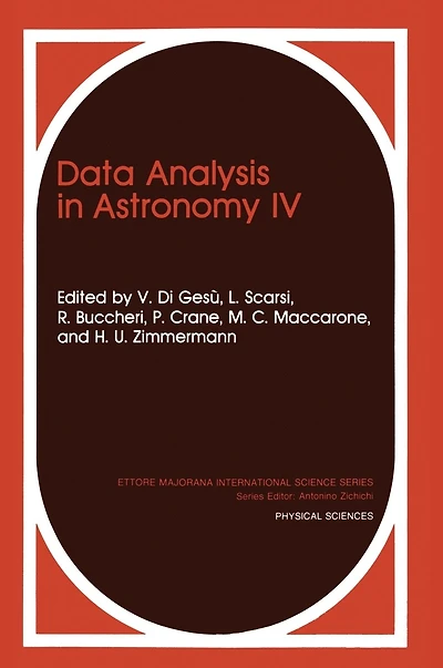 Data Analysis Astronomy IV
