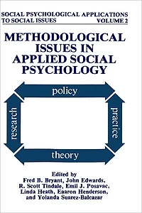 Methodological Issues Applied Social Psychology