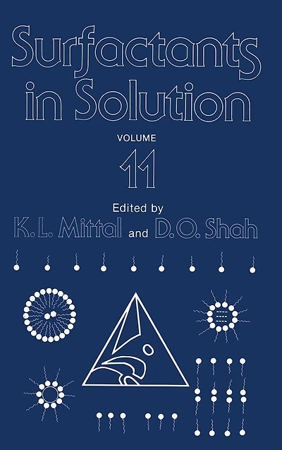Surfactants in Solution: Volume 11
