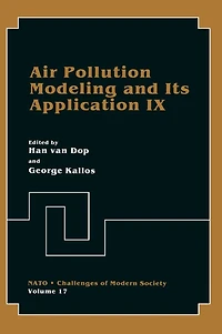 Air Pollution Modeling and Its Application IX