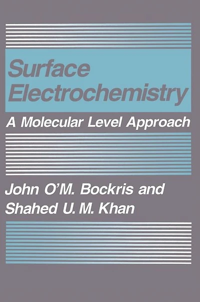 Surface Electrochemistry: A Molecular Level Approach