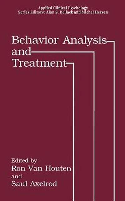 Behavior Analysis and Treatment