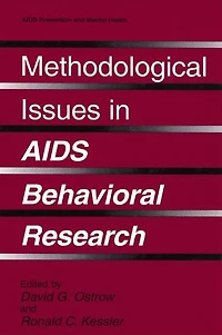 Methodological Issues AIDS Behavioral Research