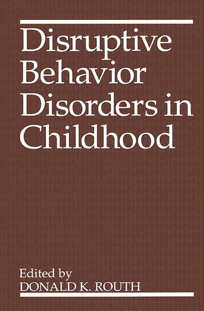 Disruptive Behavior Disorders Childhood
