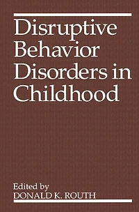Disruptive Behavior Disorders Childhood