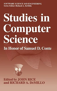 Studies Computer Science: Honor of Samuel D. Conte