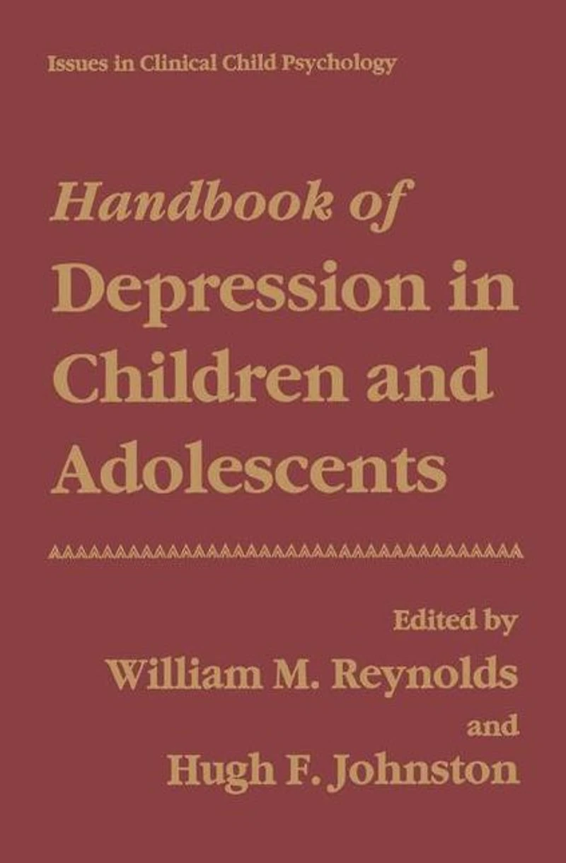 Handbook of Depression Children and Adolescents