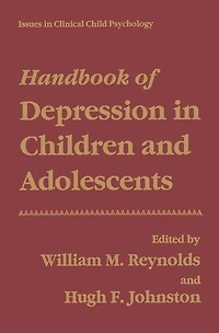 Handbook of Depression Children and Adolescents