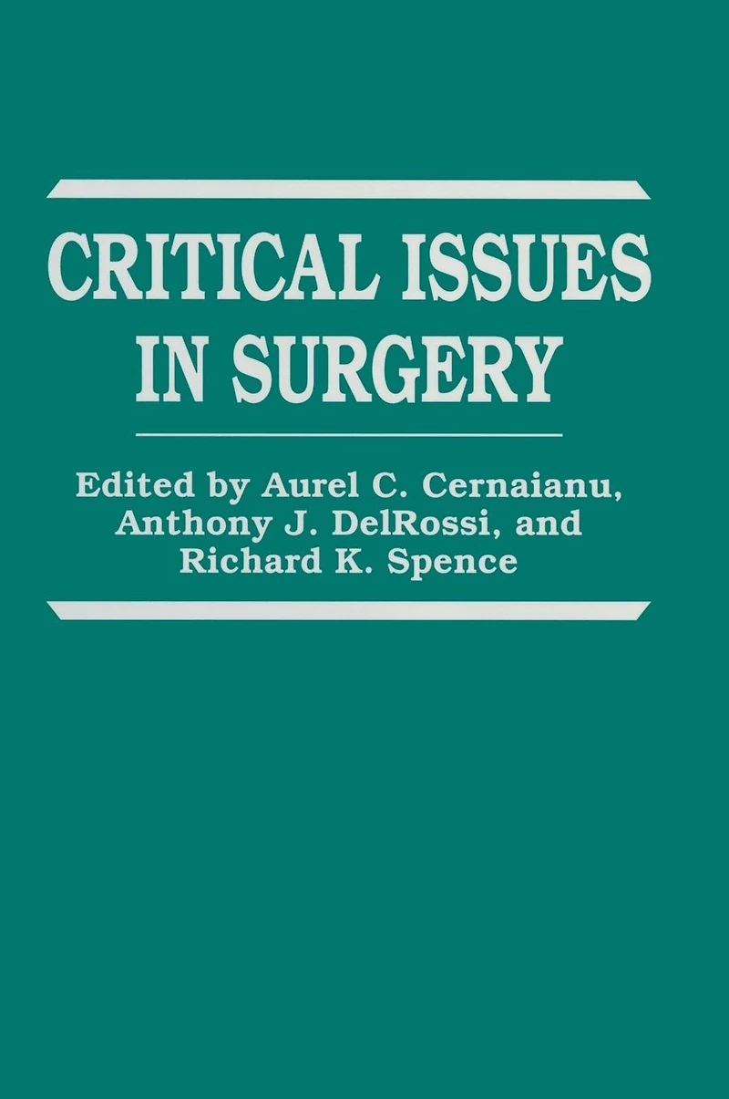 Critical Issues in Surgery