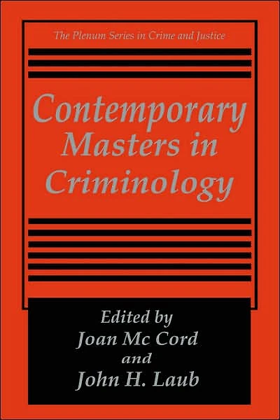 Contemporary Masters Criminology