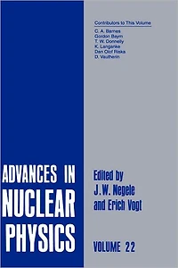 Advances Nuclear Physics: Volume 22