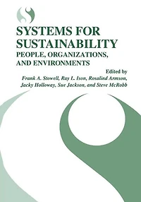 Systems for Sustainability: People, Organizations, and Environments