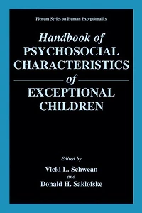 Handbook of Psychosocial Characteristics Exceptional Children