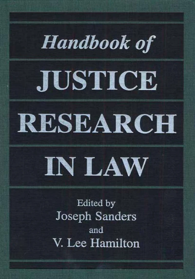 Handbook of Justice Research Law