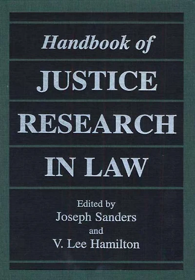 Handbook of Justice Research Law