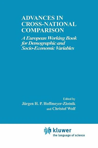 Advances Cross-National Comparison: A European Working Book for Demographic and Socio-Economic Variables