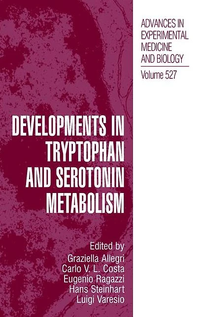 Developments Tryptophan and Serotonin Metabolism