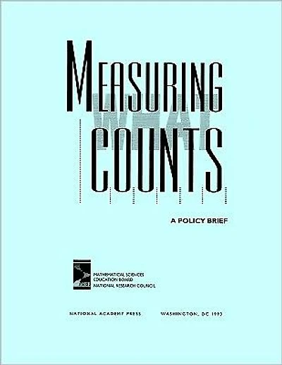 Measuring What Counts: A Policy Brief
