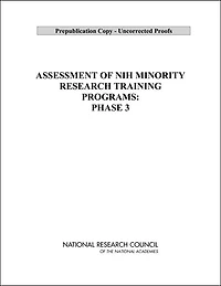 Assessment of NIH Minority Research and Training Programs: Phase 3