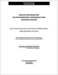 Public Participation in Environmental Assessment and Decision Making