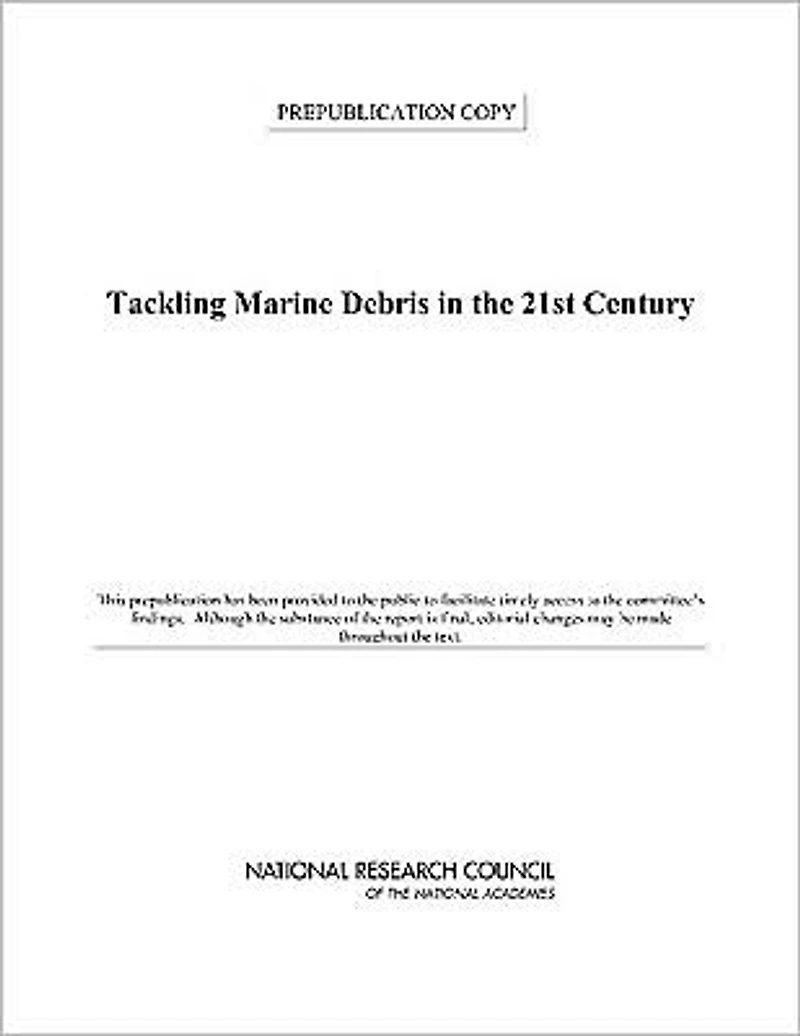Tackling Marine Debris in the 21st Century