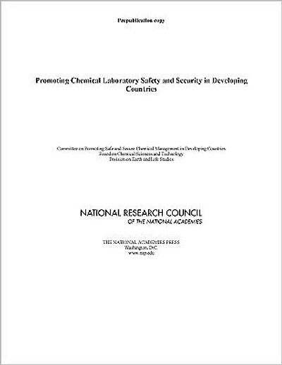 Promoting Chemical Laboratory Safety and Security in Developing Countries
