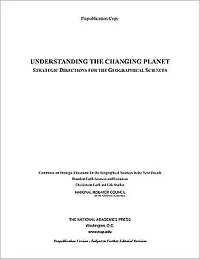 Understanding the Changing Planet: Strategic Directions for the Geographical Sciences