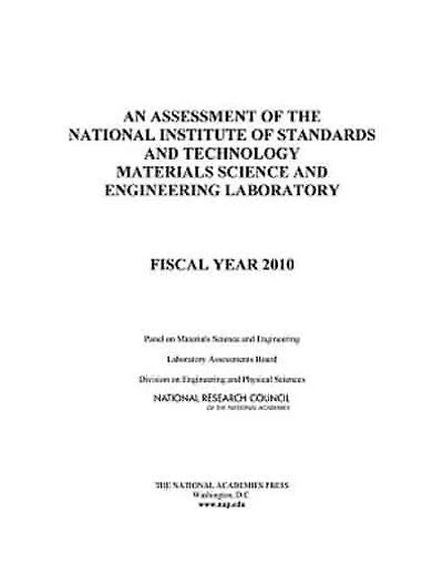 An Assessment of the National Institute of Standards and Technology Materials Science and Engineering Laboratory: Fiscal Year 2010