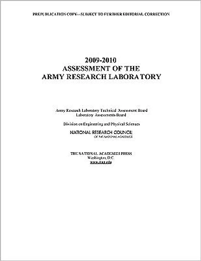 2009-2010 Assessment of the Army Research Laboratory