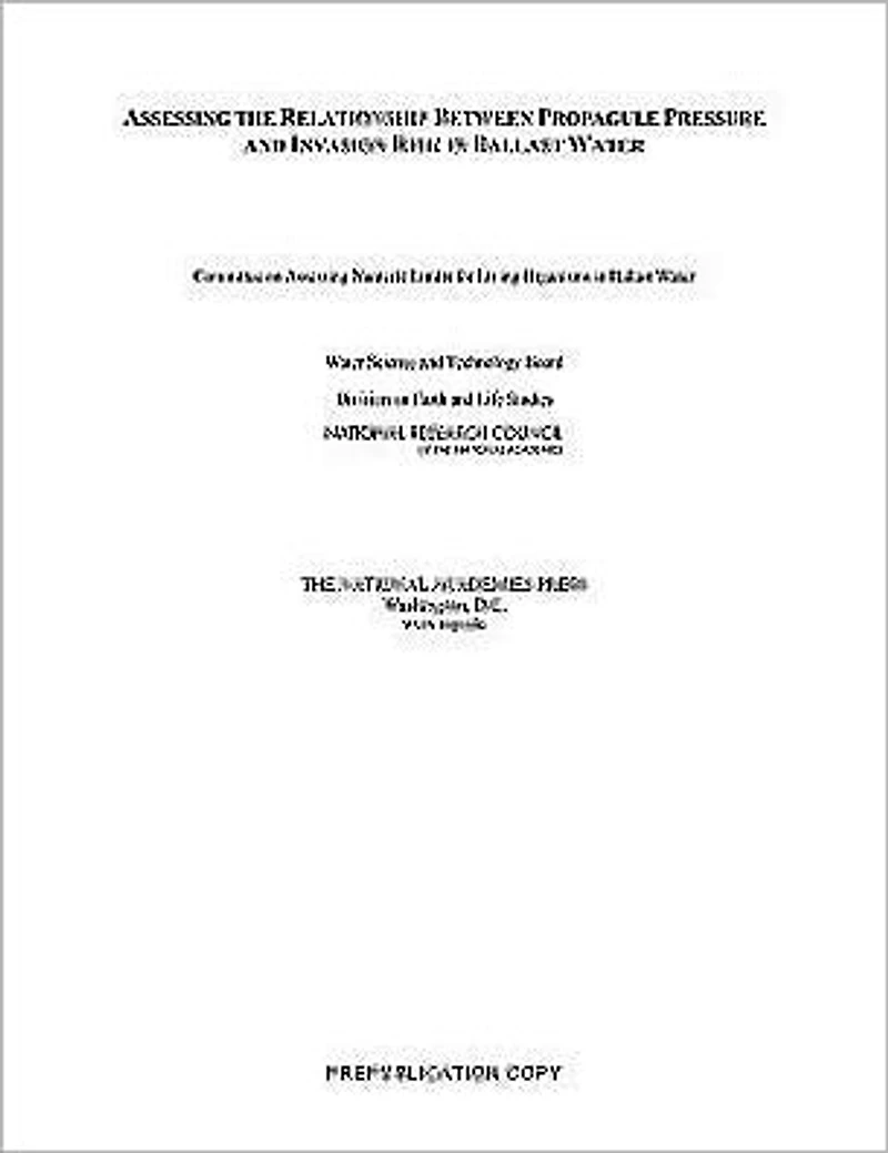 Assessing the Relationship Between Propagule Pressure and Invasion Risk in Ballast Water